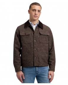 Koszula Lee CORD COLLAR MIX OVERSHIRT 112386619 Chocolate Torte Koszula Lee CORD COLLAR MIX OVERSHIRT 112386619 Chocolate Torte