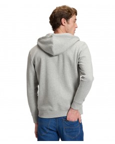 Bluza Lee ESS FULL ZIP HOODIE 112386626 Mid Grey Mele