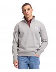 Bluza Lee WORKWEAR HALF ZIP HOODIE 112386630 Grey Mele