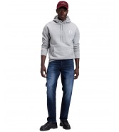 Bluza Lee WORKWEAR HOODIE 112386631 Mid Grey Mele