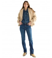 Jeansy Wrangler Straight 112386686 Overcast