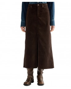 Spódnica Wrangler MAXI SKIRT 112386699 Chocolate Torte