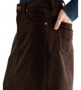 Spódnica Wrangler MAXI SKIRT 112386699 Chocolate Torte