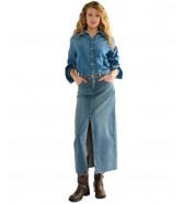 Spódnica Wrangler MAXI SKIRT 112386700 Worn Legacy