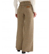 Spodnie Wrangler Canyon 112386726 Houndstooth Bison