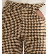Spodnie Wrangler Canyon 112386726 Houndstooth Bison
