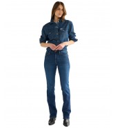 Jeansy Wrangler Bootcut 112386731 Overcast