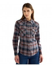 Koszula Wrangler WESTERN SHIRT 112386734 Dark Sapphire