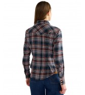 Koszula Wrangler WESTERN SHIRT 112386734 Dark Sapphire