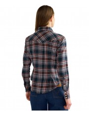 Koszula Wrangler WESTERN SHIRT 112386734 Dark Sapphire