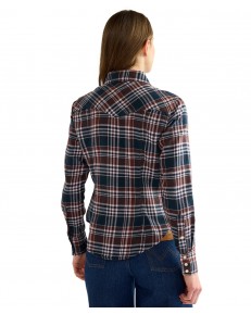 Koszula Wrangler WESTERN SHIRT 112386734 Dark Sapphire