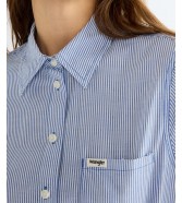 Koszula Wrangler 1 PKT SHIRT 112386758 Blue