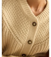 Sweter Wrangler WESTERN CARDIGAN 112386760 Pebble