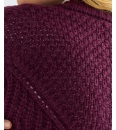 Sweter Wrangler WESTERN CARDIGAN 112386761 Patent Purple