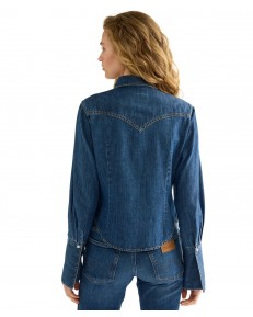 Koszula Wrangler BELL WESTERN SHIRT 112386775 Midnight Wash