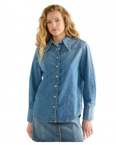 Koszula Wrangler DRAMA COLLAR SHIRT 112386777 Classic Fade