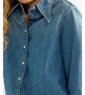 Koszula Wrangler DRAMA COLLAR SHIRT 112386777 Classic Fade