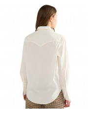 Koszula Wrangler DRAMA COLLAR SHIRT 112386780 Egret