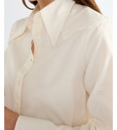 Koszula Wrangler DRAMA COLLAR SHIRT 112386780 Egret