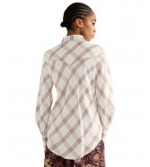 Koszula Wrangler DRAMA COLLAR SHIRT 112386785 Bylthe