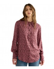 Koszula Wrangler DRAMA COLLAR SHIRT 112386786 Pink Rose
