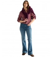 Koszula Wrangler DRAMA COLLAR SHIRT 112386786 Pink Rose