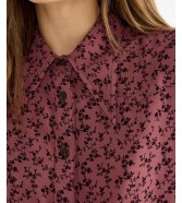 Koszula Wrangler DRAMA COLLAR SHIRT 112386786 Pink Rose