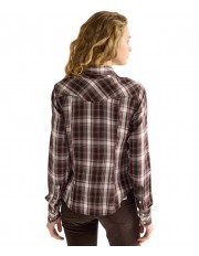 Koszula Wrangler WESTERN SHIRT 112386787 Chocolate Torte