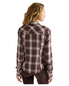 Koszula Wrangler WESTERN SHIRT 112386787 Chocolate Torte