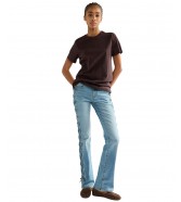 T-shirt Wrangler SIGN OFF TEE 112386792 Chocolate Torte