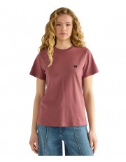 T-shirt Wrangler SIGN OFF TEE 112386793 Rose Brown
