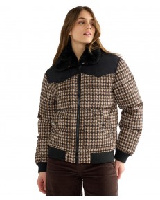Kurtka Wrangler WESTERN PUFFER 112386803 Black