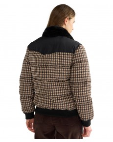 Kurtka Wrangler WESTERN PUFFER 112386803 Black