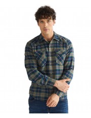 Koszula Wrangler WESTERN SHIRT 112386814 Dusty Olive