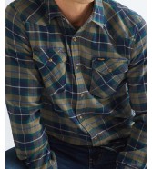 Koszula Wrangler WESTERN SHIRT 112386814 Dusty Olive