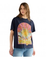 T-shirt Wrangler GIRLFRIEND TEE 112386827 Dark Sapphire
