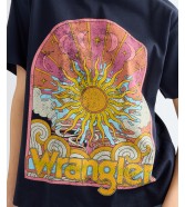 T-shirt Wrangler GIRLFRIEND TEE 112386827 Dark Sapphire