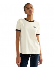 T-shirt Wrangler RINGER TEE 112386833 Antique White