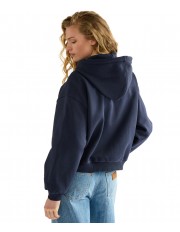 Bluza Wrangler OVERSIZED ZIP UP 112386835 Dark Sapphire