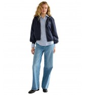 Bluza Wrangler OVERSIZED ZIP UP 112386835 Dark Sapphire
