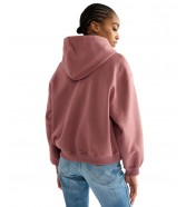 Bluza Wrangler OVERSIZED ZIP UP 112386836 Rose Brown