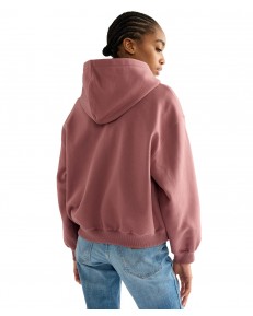 Bluza Wrangler OVERSIZED ZIP UP 112386836 Rose Brown