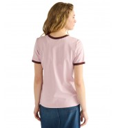 T-shirt Wrangler RINGER TEE 112386841 Keepsake Lilac