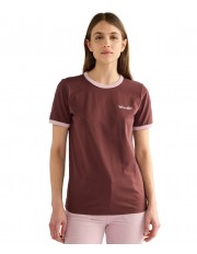 T-shirt Wrangler RINGER TEE 112386842 Dahlia