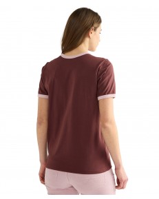 T-shirt Wrangler RINGER TEE 112386842 Dahlia