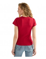T-shirt Wrangler SHRUNKEN BAND TEE 112386843 Chili Pepper