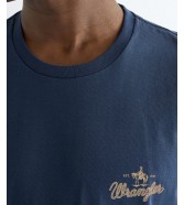 T-shirt Wrangler SMALL GRAPHIC TEE 112386867 Navy