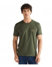 T-shirt Wrangler SMALL GRAPHIC TEE 112386868 Deep Depths