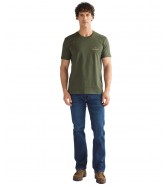 T-shirt Wrangler SMALL GRAPHIC TEE 112386868 Deep Depths