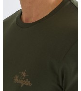 T-shirt Wrangler SMALL GRAPHIC TEE 112386868 Deep Depths